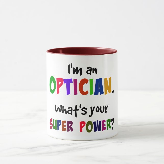 Taza Superpotencia óptica (Centro)