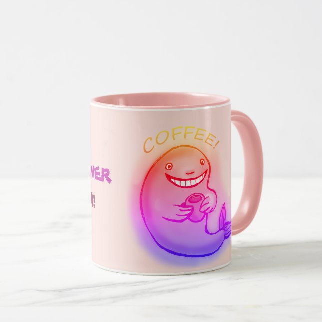 Taza Superpotencia para mamá ballena Mug (Anverso derecho)