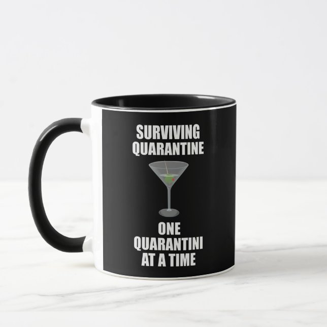 Taza Supervivencia De Cuarentena De Un Cuarantini A La  (Izquierda)