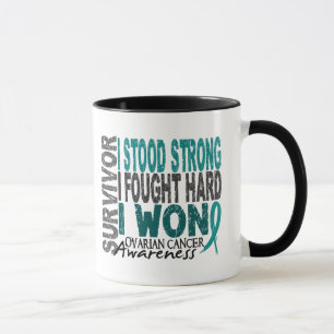 Taza Superviviente 4 del cáncer ovárico