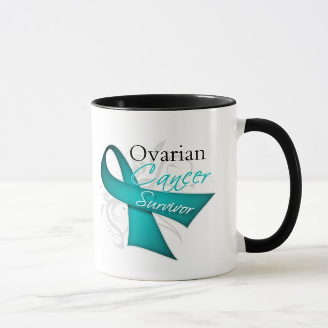 Taza Superviviente - cáncer ovárico (Derecha)