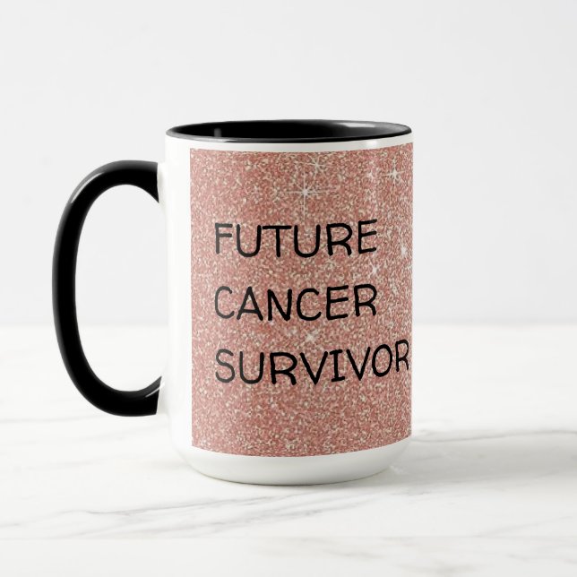 Taza Superviviente de cáncer en el futuro se siente mej (Izquierda)