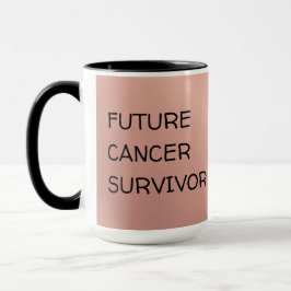 Taza Superviviente de cáncer en el futuro se siente mej