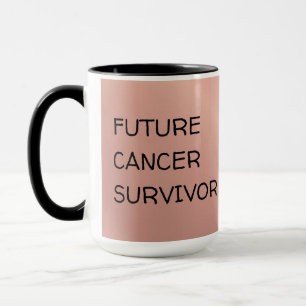 Taza Superviviente de cáncer en el futuro se siente mej