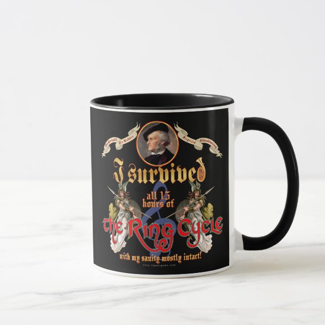 Taza Superviviente del ciclo del anillo (Derecha)
