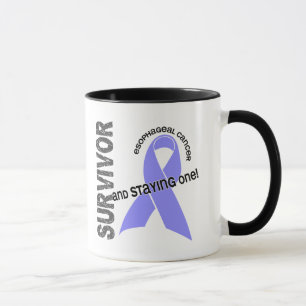 Taza Superviviente del esófago del cáncer