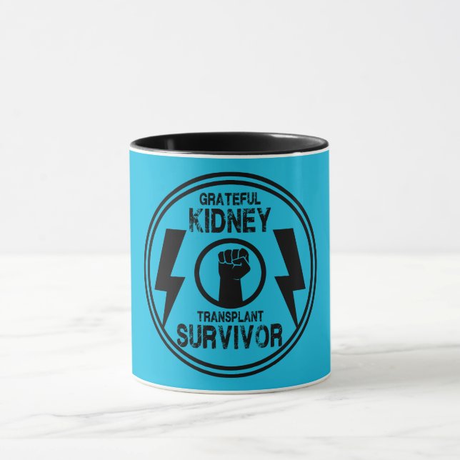 Taza Superviviente del trasplante renal (Centro)