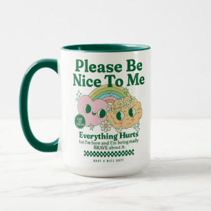Taza Supervivientes del Día de la Crisis POTS y guerrer
