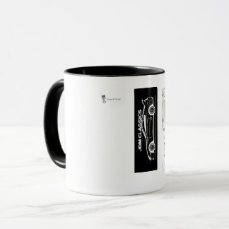 Taza Supra en Blanco y Negro | Pistón y Rosca