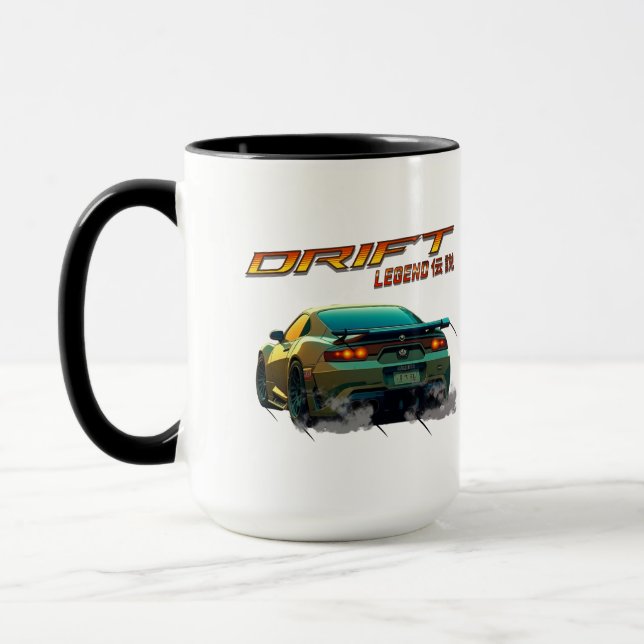 TAZA SUPRA MK4 DE LEYENDA DE DRIFT - ESTILO DE ANIME (Izquierda)
