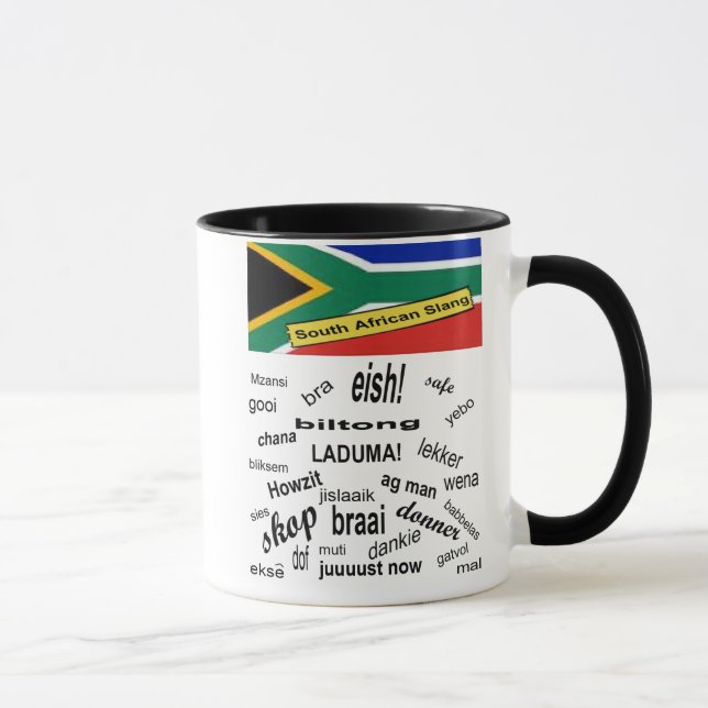 Taza surafricana del argot (Derecha)
