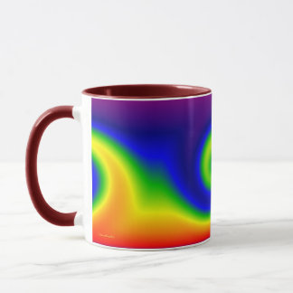 Taza Surf arcoiris