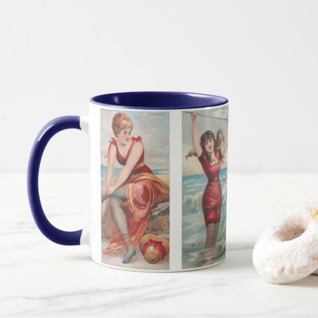 Taza Surf Beauties Mug (Con donut)