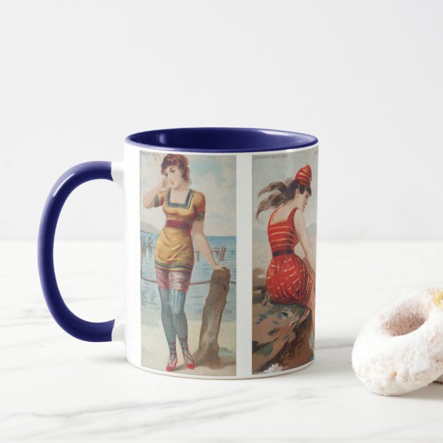 Taza Surf Beauties Mug (Con donut)