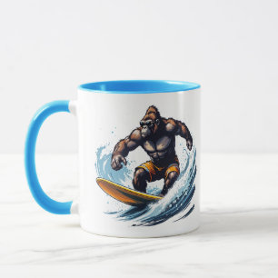 Taza Surf Gorilla Mug