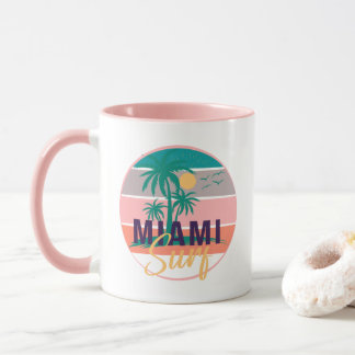 Taza surf paradise miami beach Mug