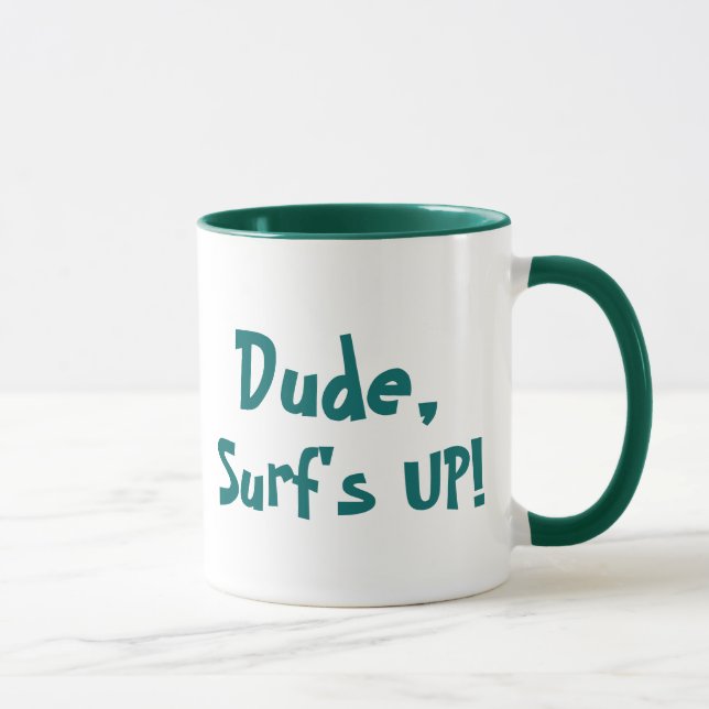 TAZA ¡SURF SE LEVANTA! (Derecha)