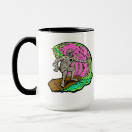 Taza Surfing Mummy Mug