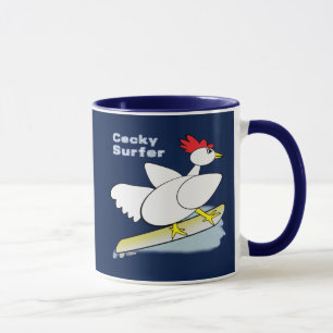 Taza Surfista de Cocky