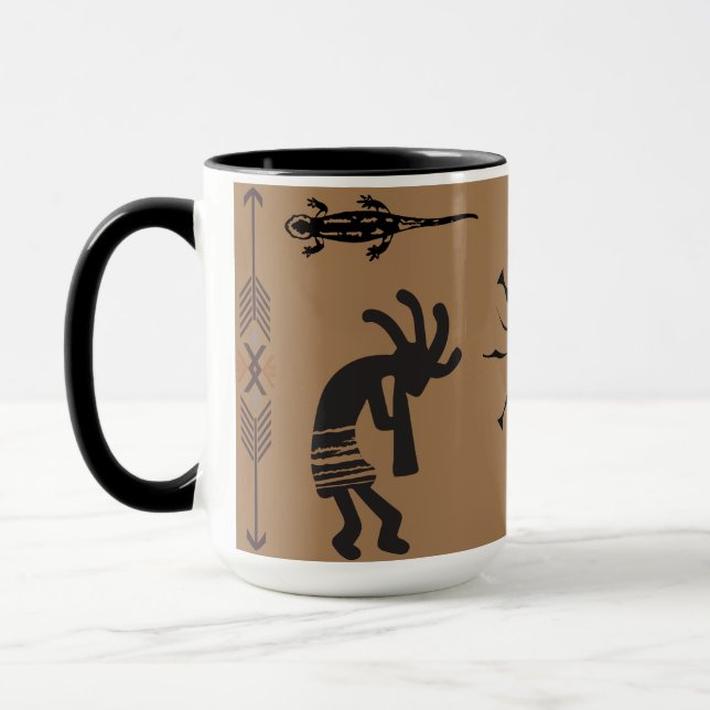 Taza Suroeste del desierto de Kokopelli Arizona (Izquierda)