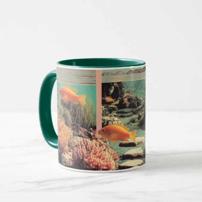 Taza Surreal Desert Ocean with Door (Anverso izquierdo)