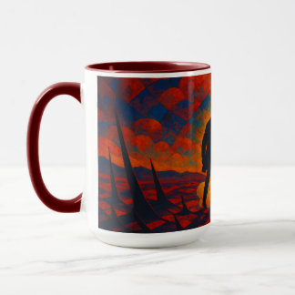 Taza Surreal Dreamscape Mug - Un Visionario Sip de Imag
