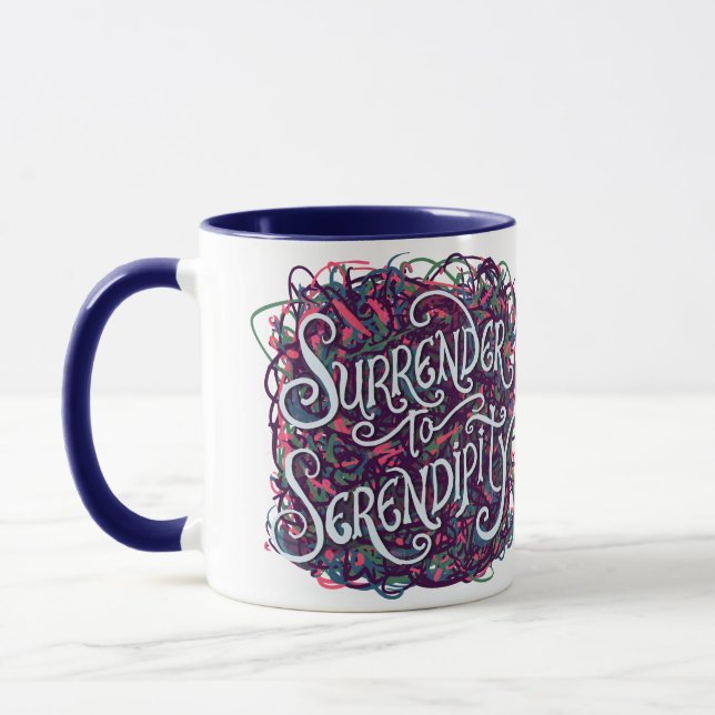 Taza Surrender to Serendipity (Izquierda)