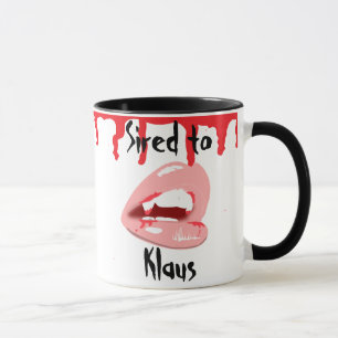 Taza Suspendido a Klaus Vampire Lips Coffee Mug