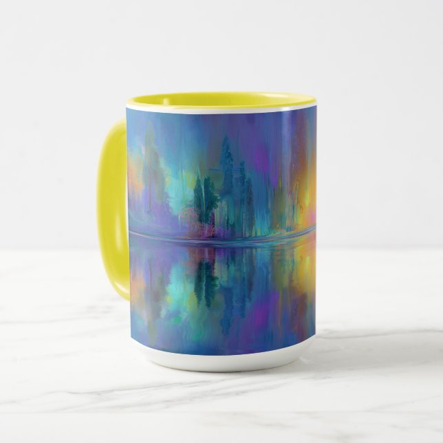 Taza Susurrando bosques, místicos y relajantes, (Anverso izquierdo)