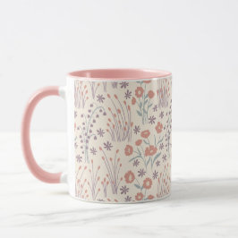 Taza Susurros de flores silvestres de primavera