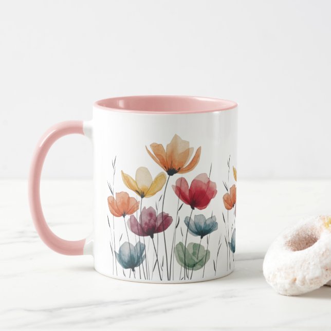 Taza Susurros de la primavera (Con donut)