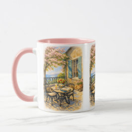 Taza Susurros de Salvia Foca de Vida Marina Antigua