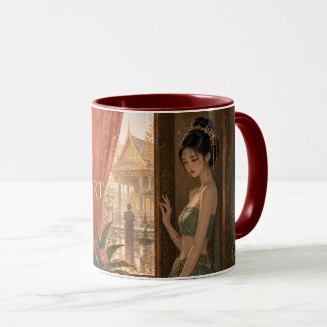 TAZA SUSURROS TRIBUNAL DE SIAM. (Anverso derecho)