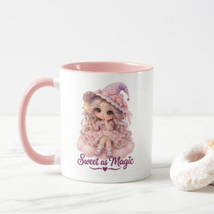 Taza Sweet As Magic Cute Pastel Whimsical Girl Mugs