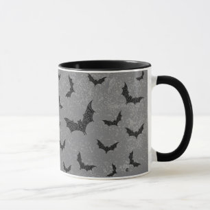 Taza Swirly Bat Swarm