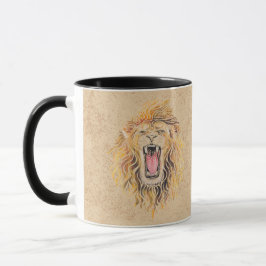 Taza Swirly Lion