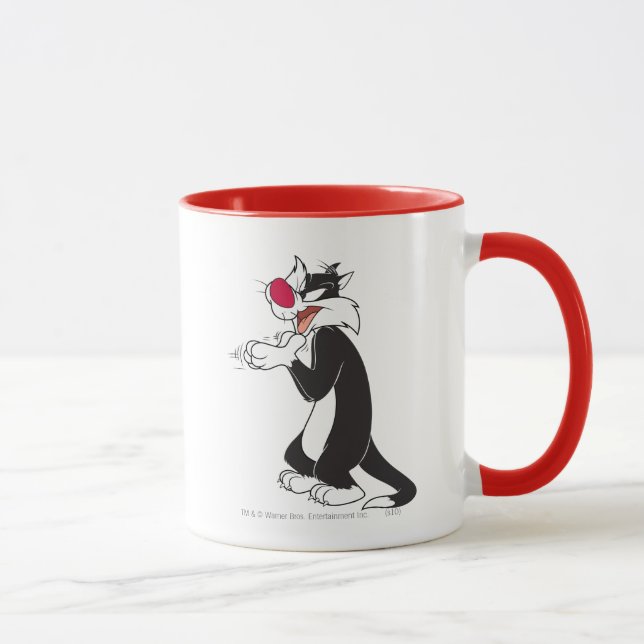 Taza SYLVESTER™ Manos Frotadoras (Derecha)