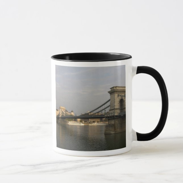 Taza Szechenyi lanchid Szechenyi Puente de cadena), 2 (Derecha)