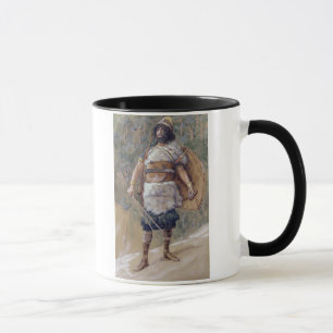 Taza T30121 un guerrero del viejo testamento (w/c en el