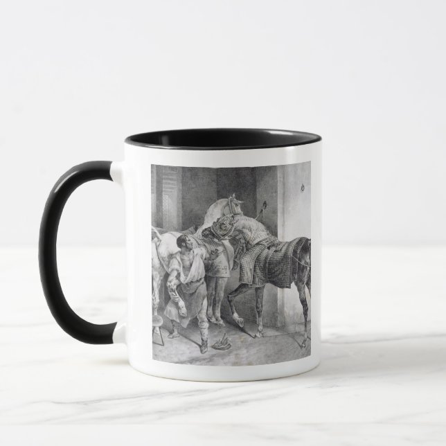 Taza T34894 el herrador inglés, 1822 (litho) (Izquierda)