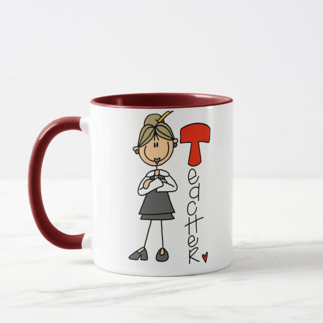 Taza T es para maestro (Izquierda)