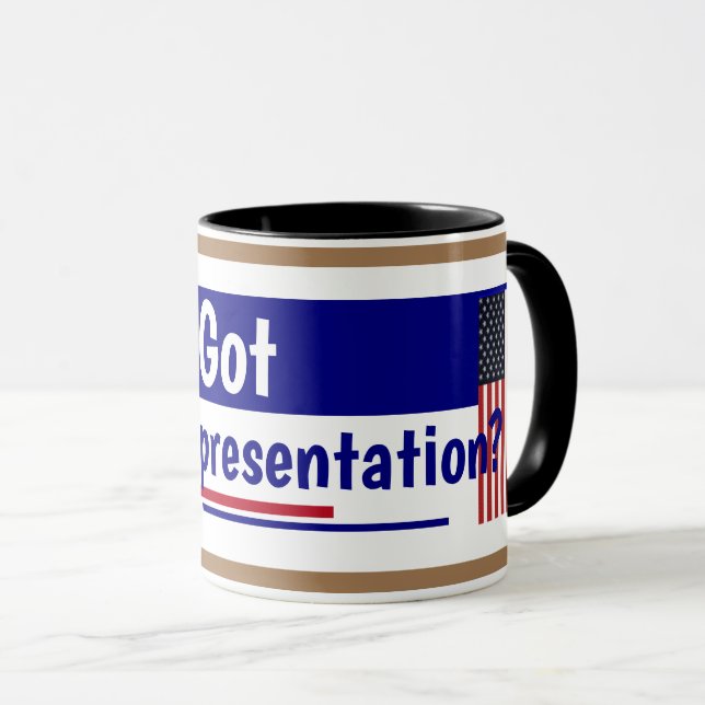 Taza T para Trump obtuvo representación de Coffee Mug (Anverso derecho)