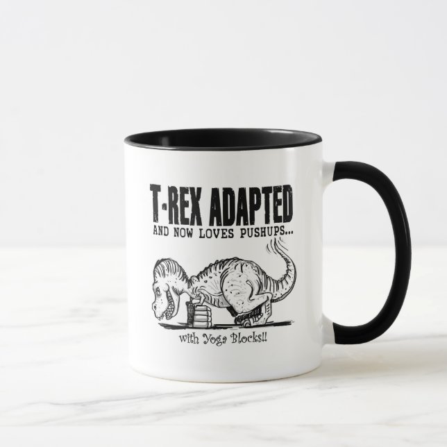 Taza T-Rex ama pectorales (Derecha)