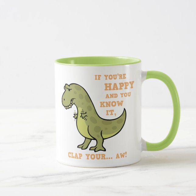 Taza T-Rex Clap II (Derecha)