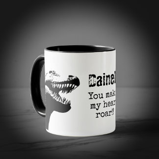 Taza T-Rex Valentine
