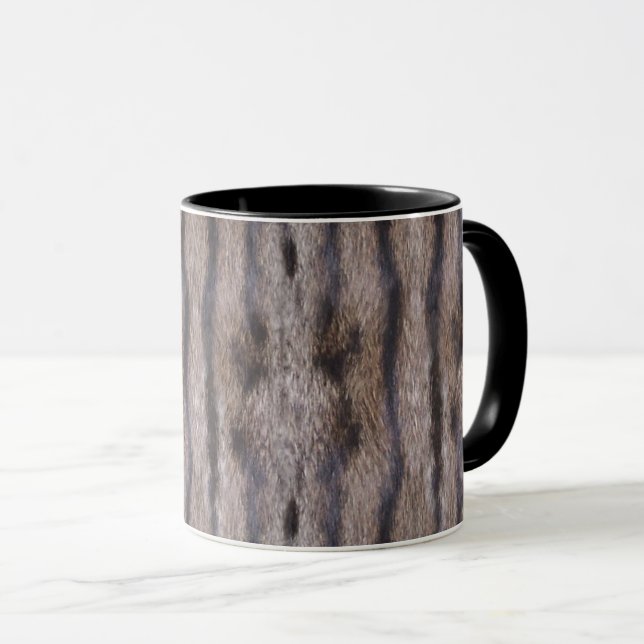 Taza Tabby Cat Fur Mug (Anverso derecho)