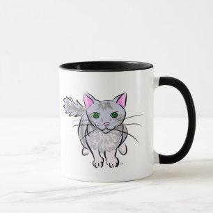 Taza Tabby gris