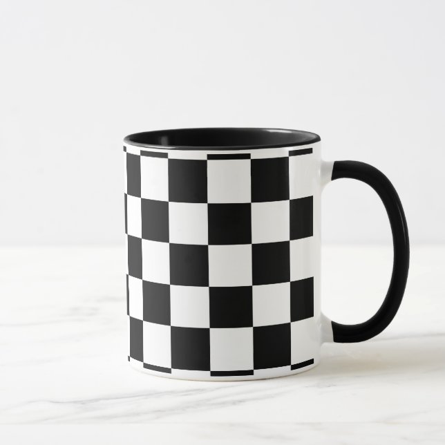 Taza tablero de ajedrez (Derecha)