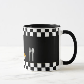 Taza Tablero de ajedrez Pies Coffee Mug