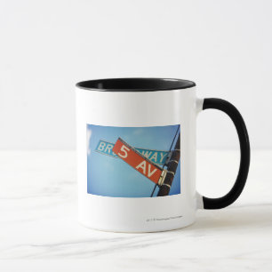 Taza Tablero de la información en New York City